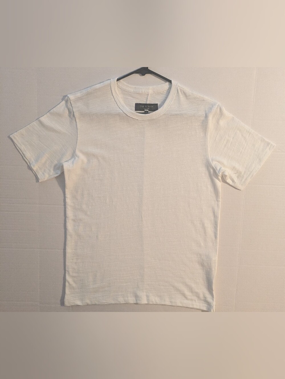 rag & bone Men's White Short Sleeve Crew T-Shirt- XS (NWOT)